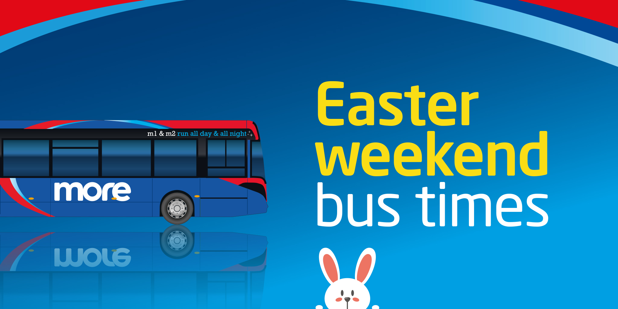 Easter Bank Holiday bus times morebus